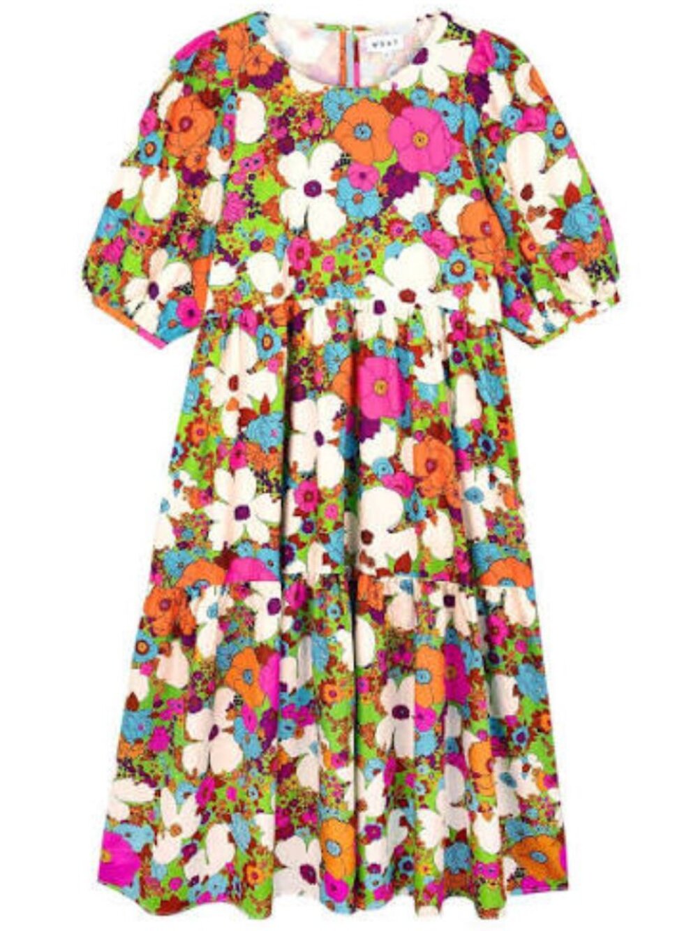 Wray Rosemary Dress in Acid Floral